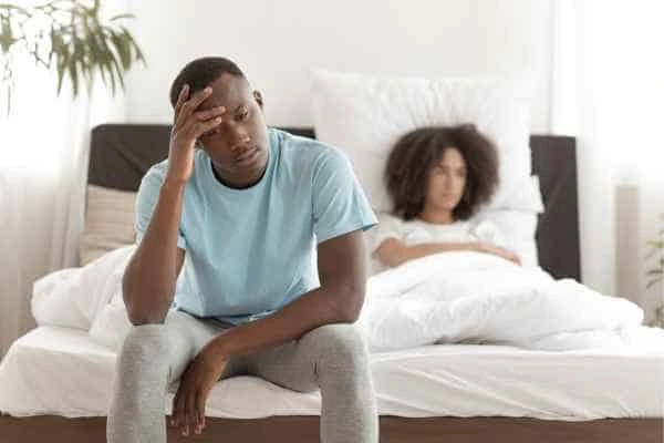 Man upset about ED symptoms Haverhill