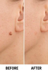 Skin tags removal Haverhill before and after