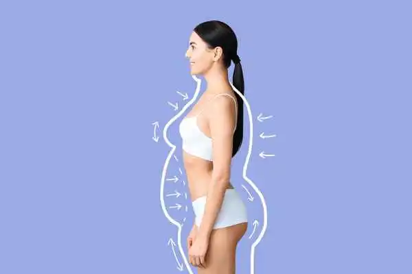 image of woman experiencing fat reduction treatment Haverhill