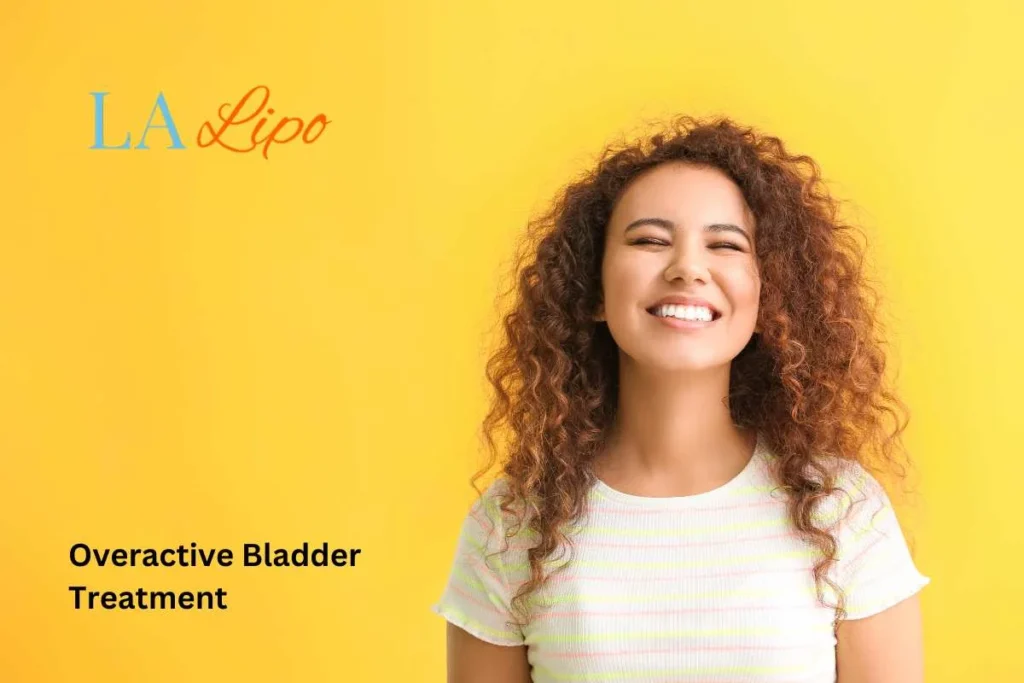 woman smiling about overactive bladder treatment Haverhill solutions